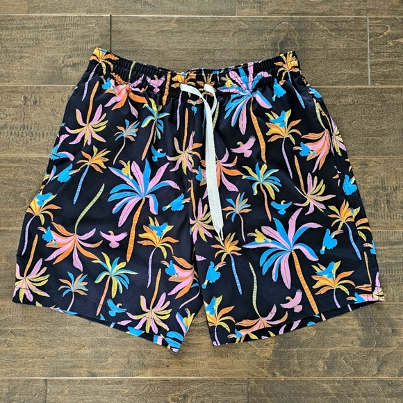 Chubbies The Black Night Light Stretch Swim Trunks Sz Large - Picture 1 of 6
